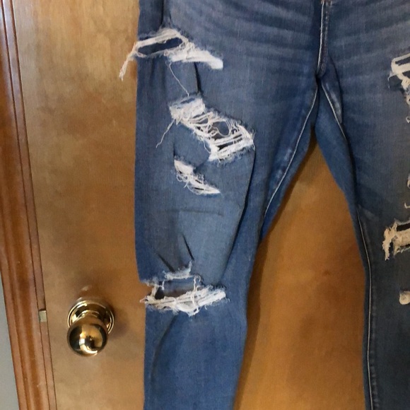 American Eagle- super high rise jegging- indigo blue - Picture 2 of 8